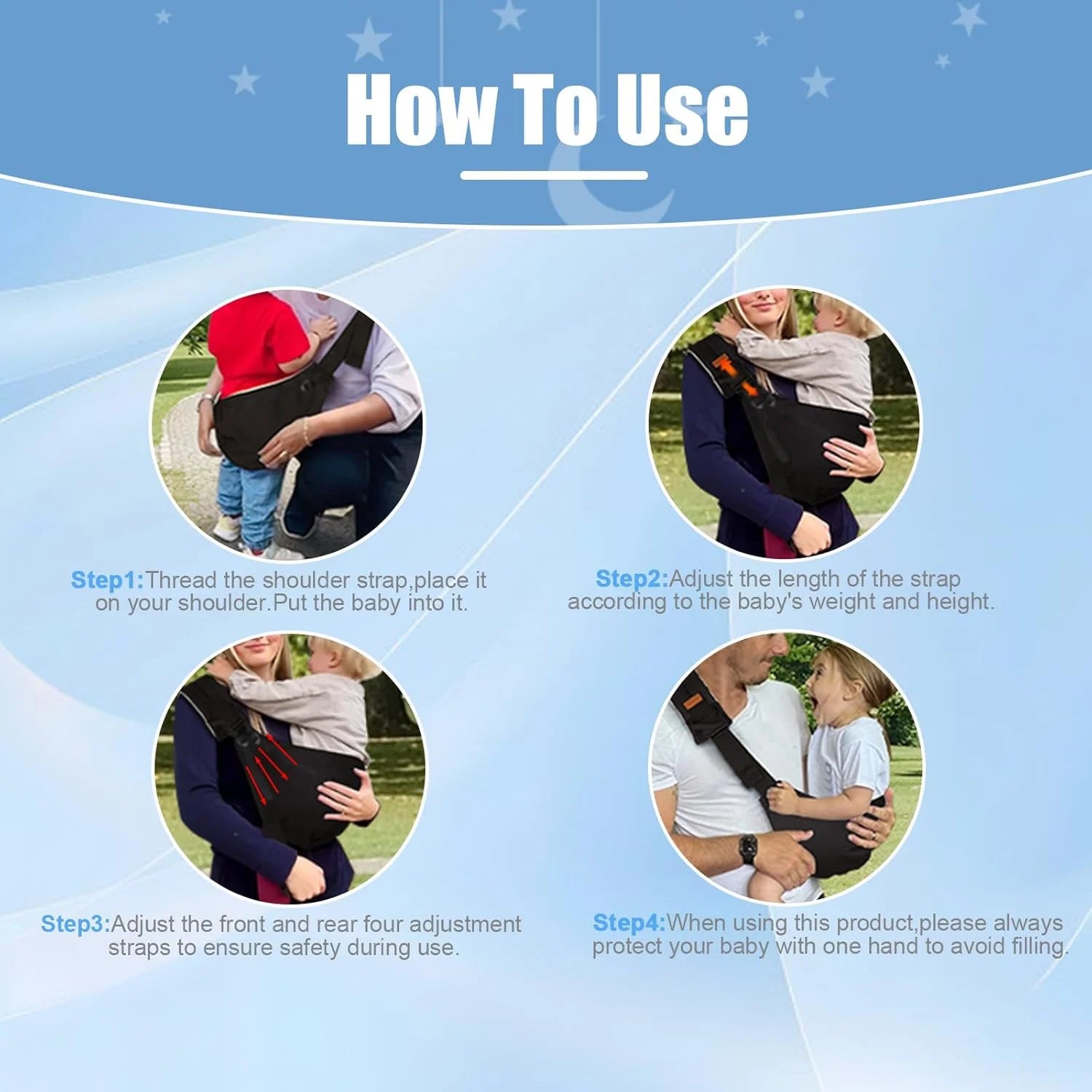 ComfortBabies Baby Carrier Wrap Toddler