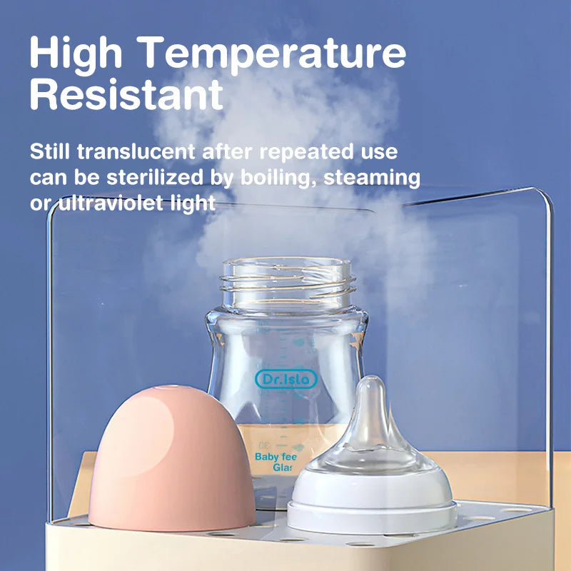 Baby Anti-flatulence BPA free Glass Bottle